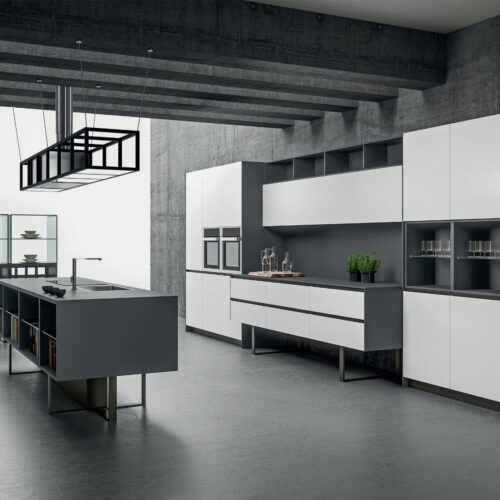 Luxury kitchen cabinets - Sipario collection